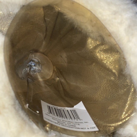 Christmas tree topper, angel with wings, holiday decor 13 x 10 - Picture 7 of 9